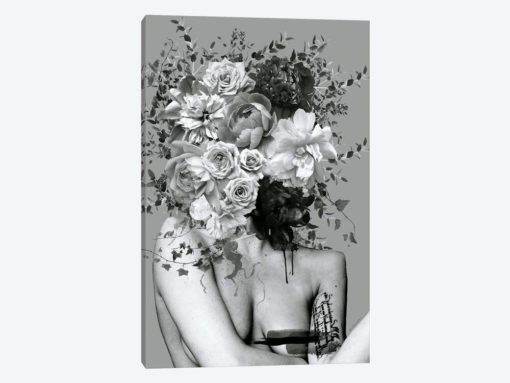 Lady Black And White
