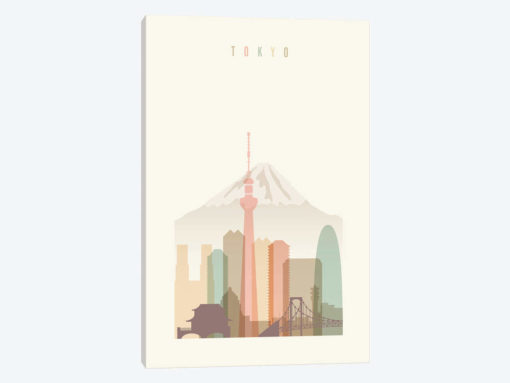 Tokyo Pastels in Cream