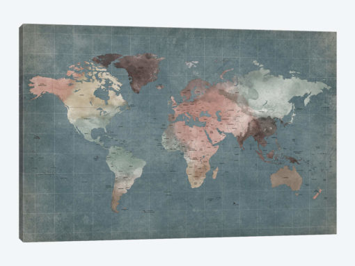World Map Abstract I