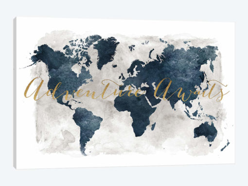World Map Adventure Awaits I
