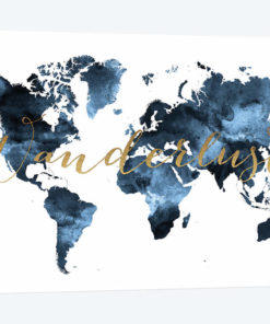 World Map Wanderlust II