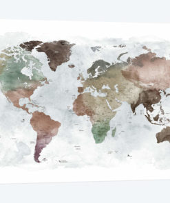 World Map Detailed I