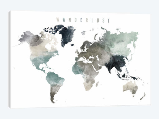 World Map Wanderlust V