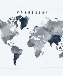 World Map Wanderlust VII