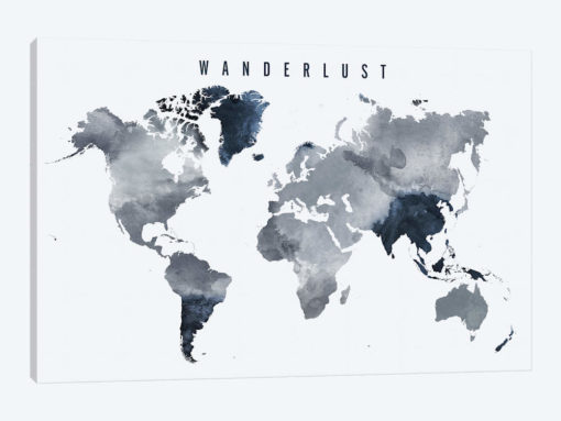 World Map Wanderlust VII