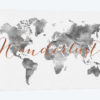 World Map Wanderlust VIII