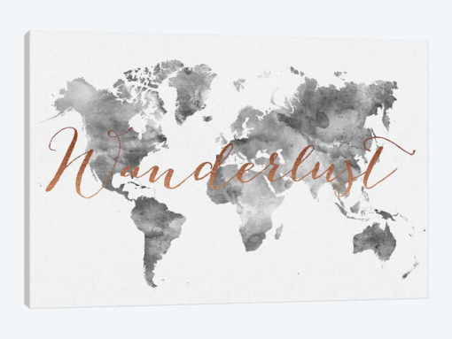 World Map Wanderlust VIII