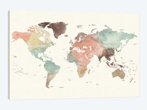 World Map Detailed II