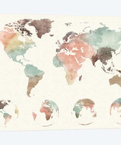 World Map Globes