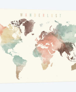 World Map Wanderlust X
