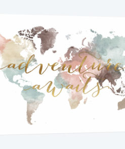World Map Adventure Awaits VII