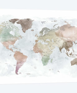 World Map Detailed III