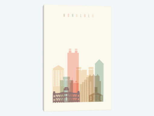 Honolulu Pastels in Cream