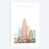 Los Angeles Pastels in White