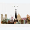 Paris Watercolor I