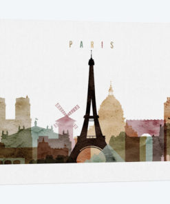 Paris Watercolor I
