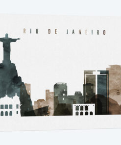 Rio De Janeiro Watercolor