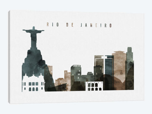 Rio De Janeiro Watercolor