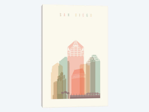 San Diego Pastels in Cream