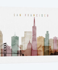 San Francisco Watercolor I