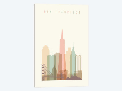 San Francisco Pastels in Cream