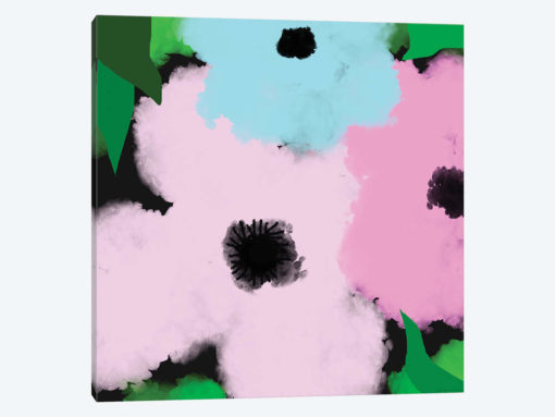 Pink & Blue Flowers