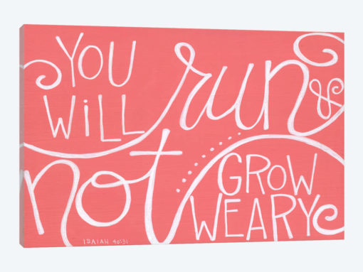 Not Grow Weary