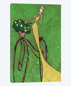 Femme Et Bicyclette