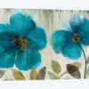 Teal Flowers