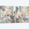 Mist Foliage Diptych