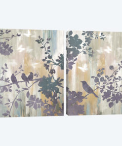 Mist Foliage Diptych