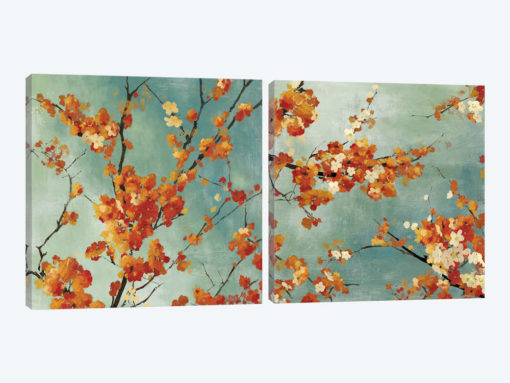Orange Blossoms Diptych