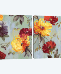 Field Flowers Diptych