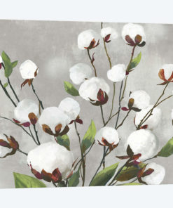 Cotton Ball Flowers I