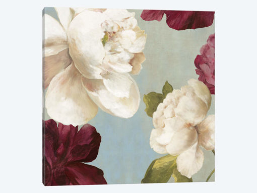 Deep Peonies I, Square