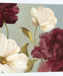 Deep Peonies II, Square