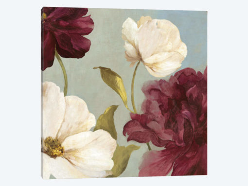 Deep Peonies II, Square
