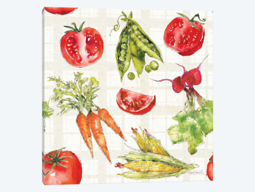 Veggie Market Pattern IA