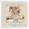 Festive Foliage I Sq Burlap