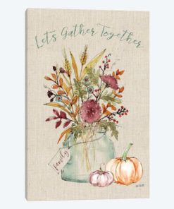 Festive Foliage III Burlap