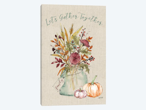 Festive Foliage III Burlap