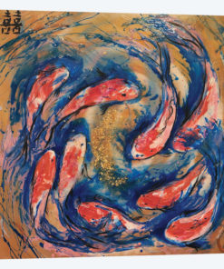 Double Luck With Koi Fish