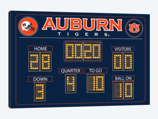 Auburn Tigers Jordan-Hare Stadium Scoreboard