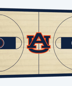 Auburn Tigers Auburn Arena Basketball Court Design
