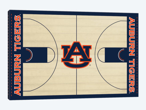 Auburn Tigers Auburn Arena Basketball Court Design