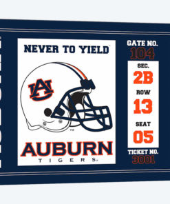 Auburn Tigers Game Day Football Ticket