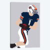Auburn Tigers Football Player I