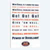 Auburn Tigers Aubie Typography