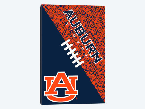 Auburn Tigers Laced Logo