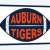 Auburn Tigers Distressed Football